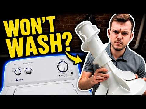 Amana Washer Won’t Wash? Easy Agitator Fix
