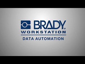 Data Automation Tutorial | Brady Workstation