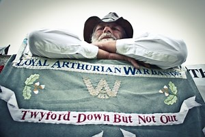 King Arthur Pendragon at Stonehenge