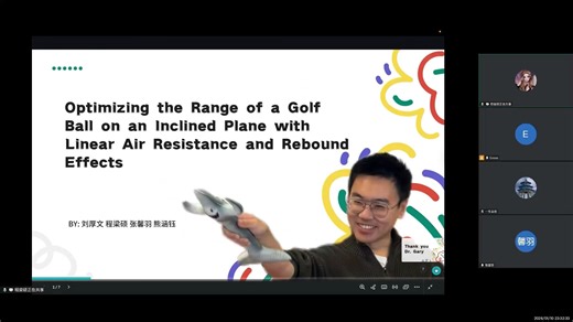 BC Project: Optimizing the Range of a Golf Ball on an Inclined Plane