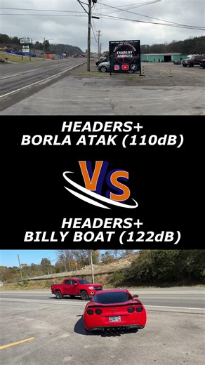 C6 Chevy Corvette 6.2L V8: Headers & BORLA ATAK vs Billy Boat!