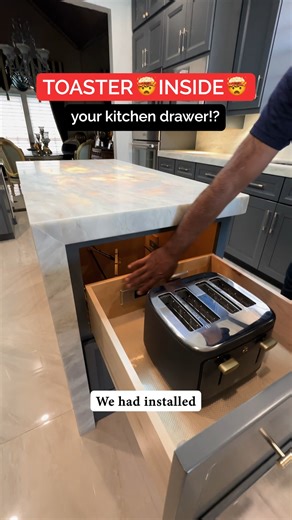 126K views · 1K reactions | A toaster... in a drawer?  Yep, it's...