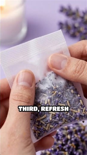 Lavender Sachets: Art Supply Freshness Hack