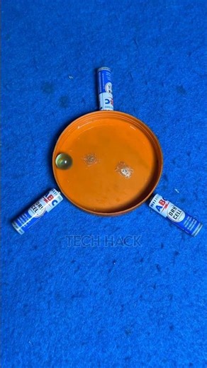 Battery Ball round #experiment #shortsfeed #magic #youtubeshorts ##shorts #project #viralshorts