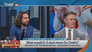 215K views · 1.8K reactions | Wildes: “I don’t wanna say it... I bet you $100K you’re gonna be mad at me.” Nick: “Deal.” *moments later* Wildes: “This might be a trap game for the Eagles.” Nick: “I was so prepared to not be angry… You’re right, I’m FURIOUS!.. I owe you $100K.”  | First Things First on FS1 | Facebook