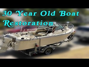 Restoring A 30 Year Old Boat | Project Overview | Arima Sea Chaser Restoration, Episode 1
