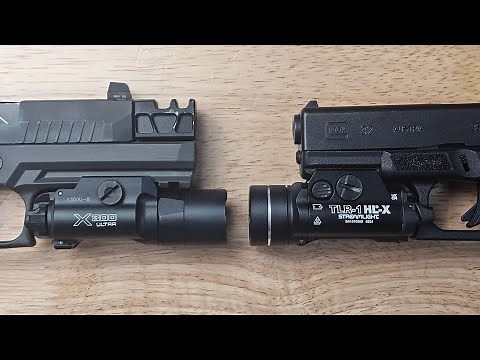*NEW* Streamlight TLR1 HL-X vs Surefire X300. Is it BETTER?