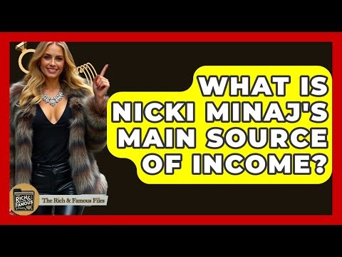 What Is Nicki Minaj's Main Source Of Income? - The Rich And Famous Files