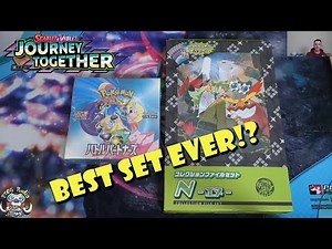 Battle Partners Booster Box & N's File Set Set Opening! Best Set Ever!? Brand New!(Pokémon TCG News)
