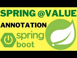 SPRING @VALUE | READ PROPERTIES USING SPRING BOOT @VALUE ANNOTATION | CODE EXAMPLE | InterviewDOT