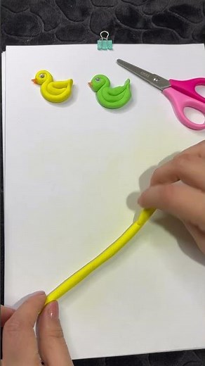 DIY play-doh craft ✍🏻🎨 creative craft ideas 💭