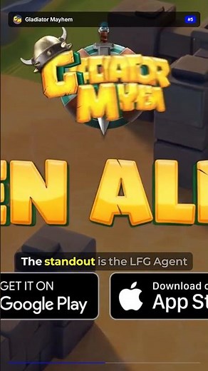 TOP 5 FREE TO PLAY CRYPTO GAMES | Gladiator Mayhem #shorts