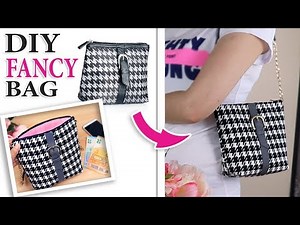 DIY PURSE BAG POPULAR DESIGN // Handbag Cute Clutch Summer Zipper Bag Fast Make