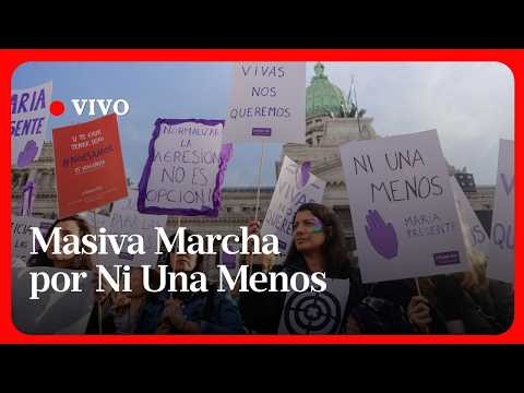 EN VIVO | Masivas marchas por Ni Una Menos en todo el país