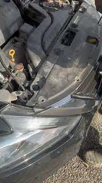 Demonstrating the harbor freight, push pin removal pliers in Action on Nissan Altima