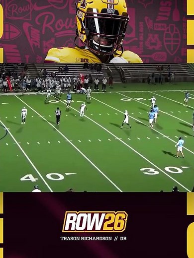 Trason Richardson Highlights: Gopher Football Signing Day #ROW26
