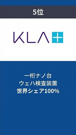 【2022年最新】半導体製造装置メーカー 世界ランキングTOP5#shorts