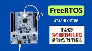 How to use FreeRTOS with Stm32 Microcontroller–Example Project