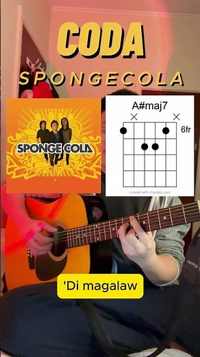 Coda - Spongecola (Guitar Tutorial with Chord Diagrams)