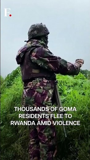 Rwanda-backed M23 Rebel Capture DR Congo's Largest City Goma | N18G
