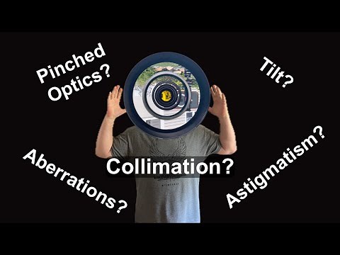 AstroAF - Troubleshooting Stars | EdgeHD Pinched Optics Tilt And Collimation