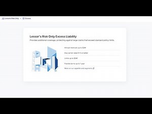 Excess Liability for Lessor's Risk Accounts