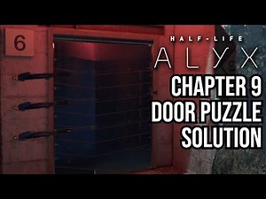 Chapter 9 Door Puzzle Solution | Half Life: Alyx (Walkthrough, Quest 2, 1080p, No Commentary)