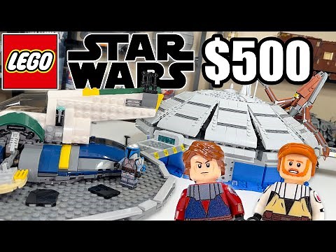 MASSIVE LEGO Star Wars KAMINO Custom Set Review! (Republic Bricks)