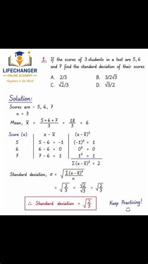 #math #statistics #standarddeviation