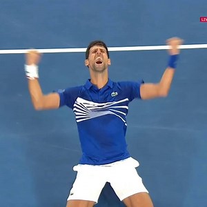 698K views · 10K reactions |  Watch the moment Novak Djokovic secured his his 7th Australian Open title  | ATP Tour | Facebook