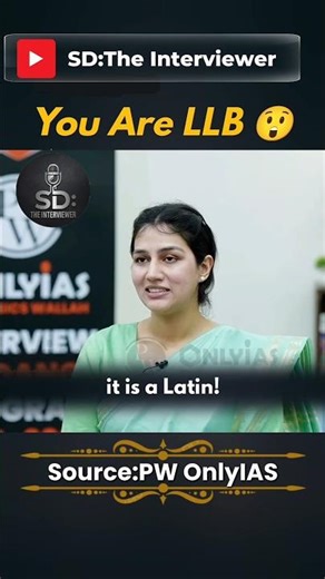 Full Form Of LLB (Part 2) 🤫👌💥 UPSC Interview | IAS Motivational Video
