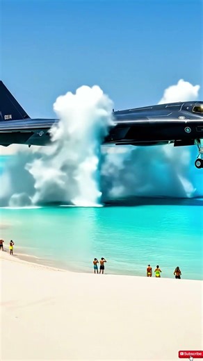 Unbelievable sight of a phantom plane