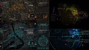 Download HUD UI Earth 5 - Videohive - aedownload.com