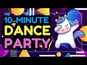 10-Minute Kids Dance Party | Follow-Along Dance Game for Elementary PE