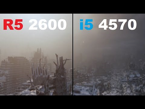 R5 2600 vs i5 4570