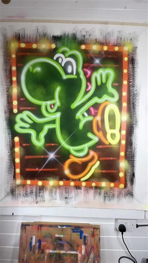 Exploring Canvas Techniques with Spray Paint and Airbrush