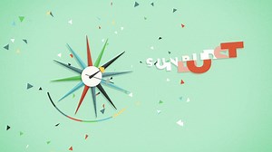 Sunburst Clock by George Nelson