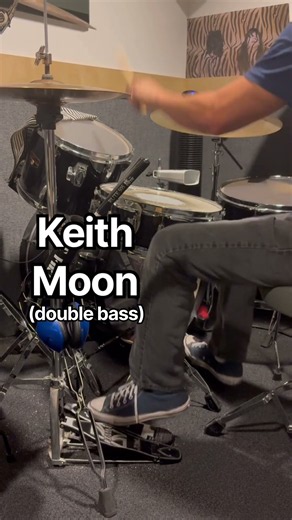 Keith Moon double bass drum beat