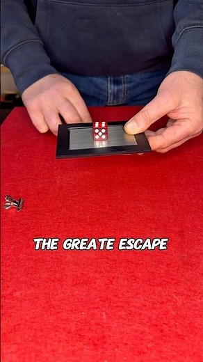 The Great Escape 🪄🎲 Magic Trick #tricks #magic #magictricks #shorts #tutorial #magictrickssecret