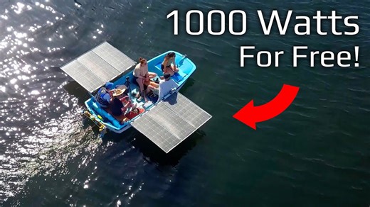 Unlimited Range Electric Boat Project — Full Build
