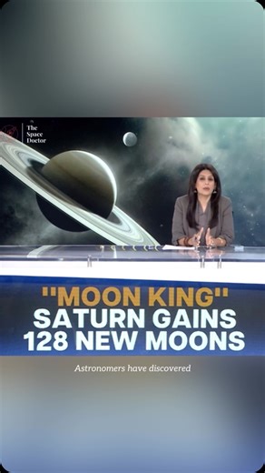 The Space Doctor | This Tuesday a team of astronomers from Taiwan, Canada, the U.S., and France discovered 128 new moons revolving around Saturn. Most of the... | Instagram