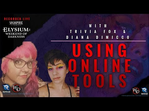 How to Use Roll 20 with Vampire: The Masquerade | Elysium: Weekend of Darkness 2021