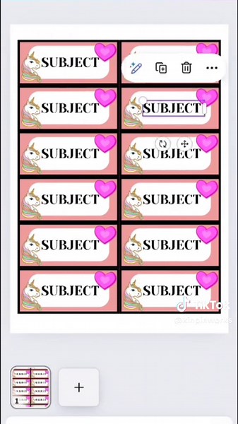 Creating Subject Label Stickers: Easy Digital Product Guide