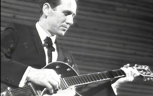 【电吉他】乡村风格指弹鼻祖Chet Atkins - Live 1964