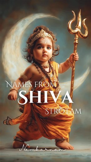 Namkarnam on Instagram: "Names Derived from the Shiva Strotam 🔱 (Baby Name, Name, Naming, Newname, Baby, Babyboy, Babygirl) #baby #name #newname#babyboy #namingbynamkarnam"