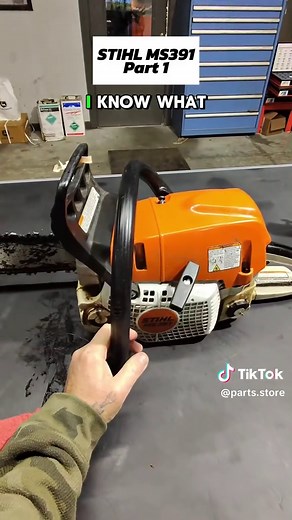 Cómo solucionar un problema con la motosierra STIHL MS391