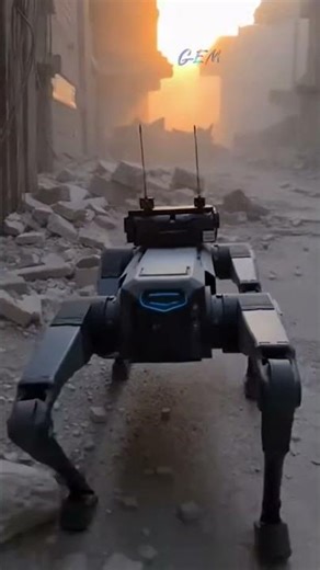 US Army Deploys Combat Robot Dog 🤖🇺🇸 (AI Video) #robotdog #military #futurewarfare