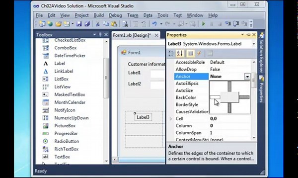 Visual Basic Group box, Panel, and Table Layout Panel Control, for CIT 111 chapter 2 Assignment