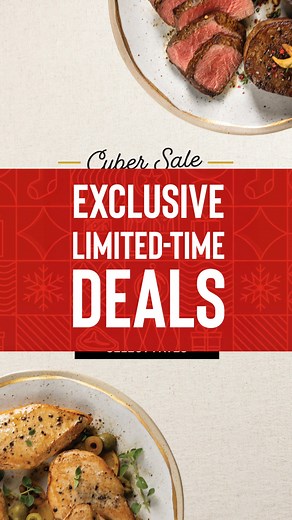 Omaha Steaks Cyber Sale is live! Get 50% OFF sitewide - PLUS an EXTRA 20% OFF select faves - on world-famous quality and flavor. Shop now and save! | Omaha Steaks