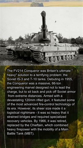 TOO HEAVY TO HIDE: THE SHORT, LOUD LIFE OF THE FV214 🛡️